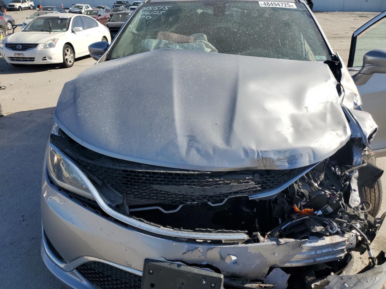 2019 Chrysler Pacifica VIN 2C4RC1BG6KR733001 Copart auction photo, front end damage thumbnail 14