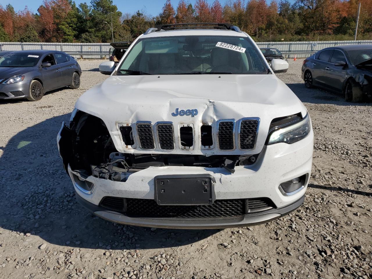 2019 Jeep Grand Cherokee VIN 1C4PJMDN5KD255537 Copart auction photo, front end / replaced vin damage thumbnail 5