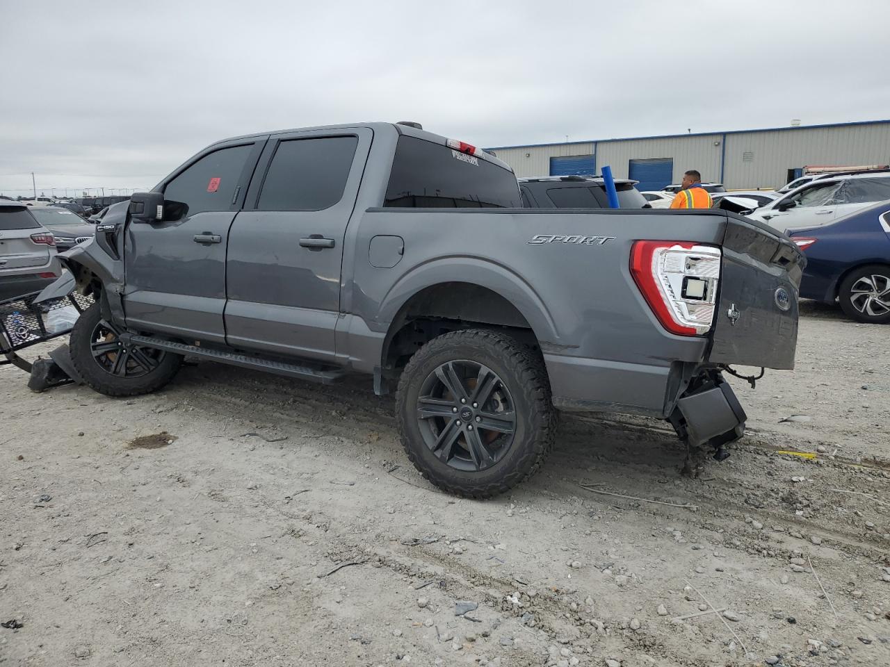 2021 Ford F-150 VIN 1FTEW1C50MFB77474 Copart auction photo, all over damage thumbnail 2