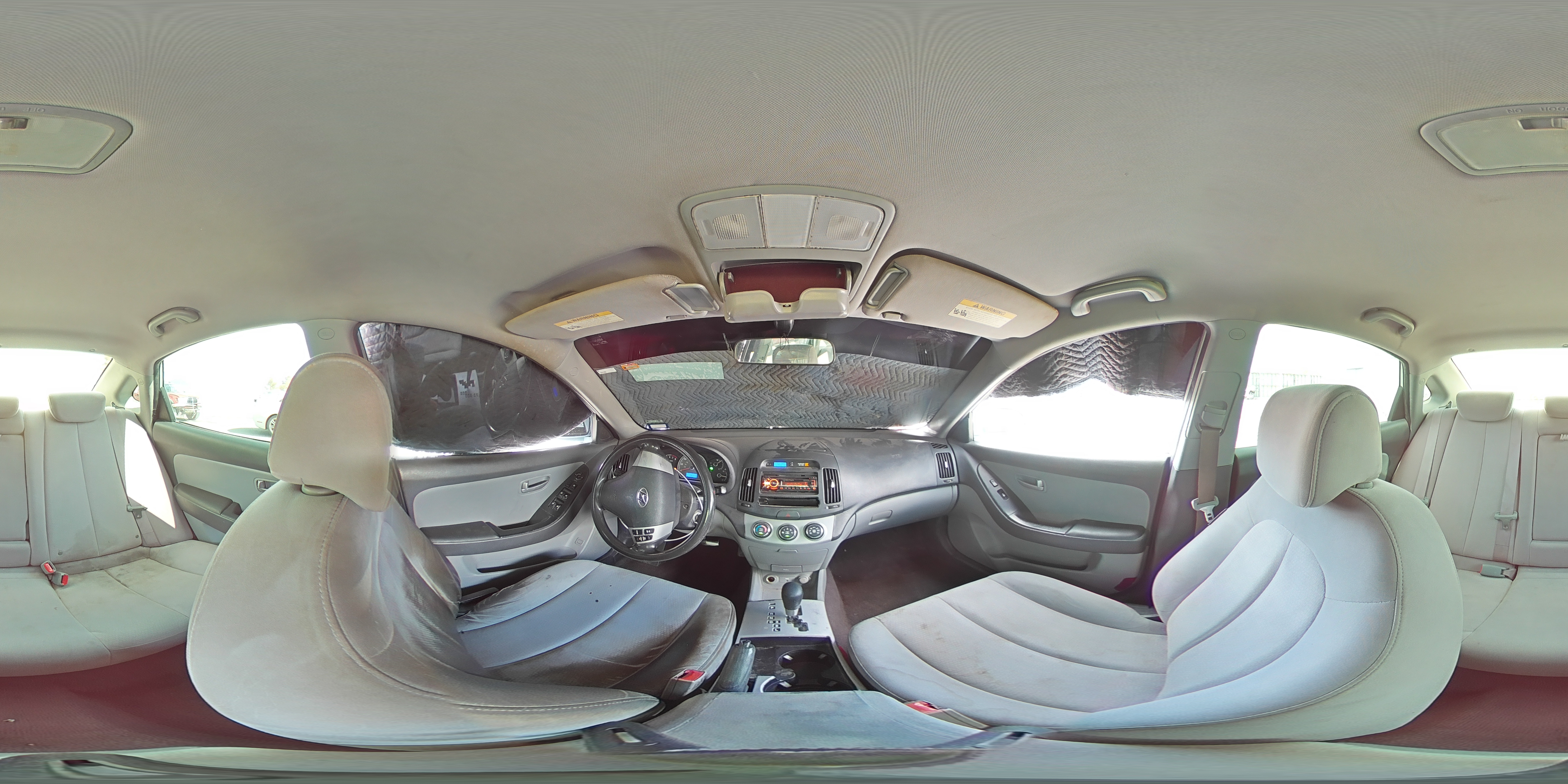2008 Hyundai Elantra VIN KMHDU46D28U352780 Copart auction photo, all over / undercarriage damage thumbnail 12