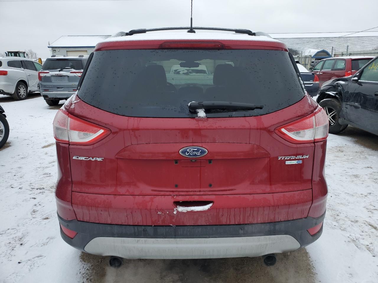 2013 Ford Escape VIN 1FMCU9J91DUC85000 Copart auction photo, front end / minor dent/scratches damage thumbnail 6