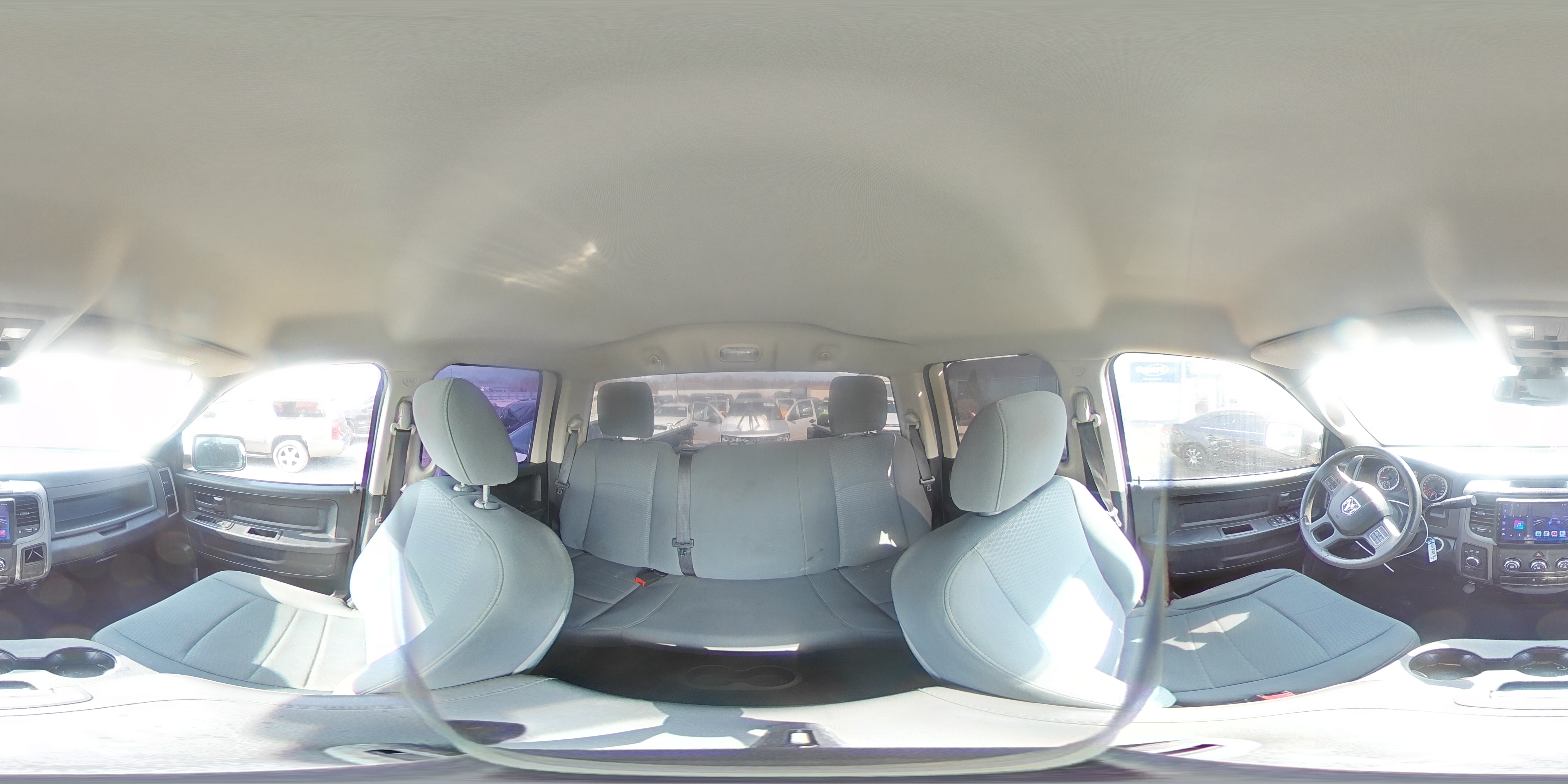 2014 RAM 1500 VIN 1C6RR7FT4ES199029 Copart auction photo, rear end damage thumbnail 15