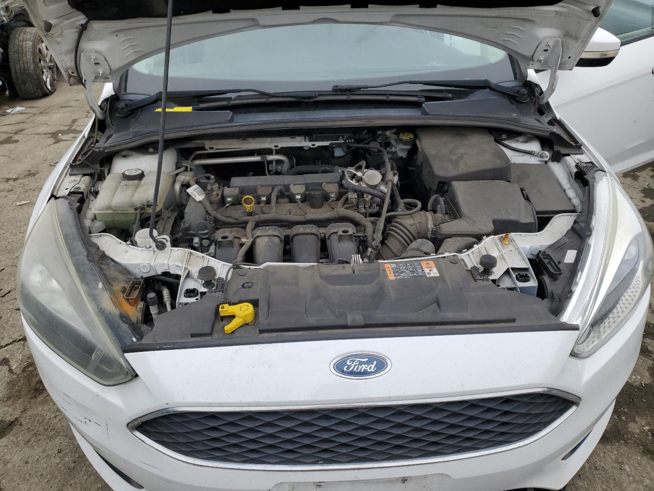 2016 Ford Focus VIN 1FADP3F29GL396001 Copart auction photo, all over damage thumbnail 11