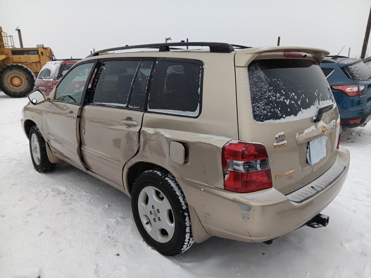2004 Toyota Highlander VIN JTEEP21A140065994 Copart auction photo, side damage thumbnail 2