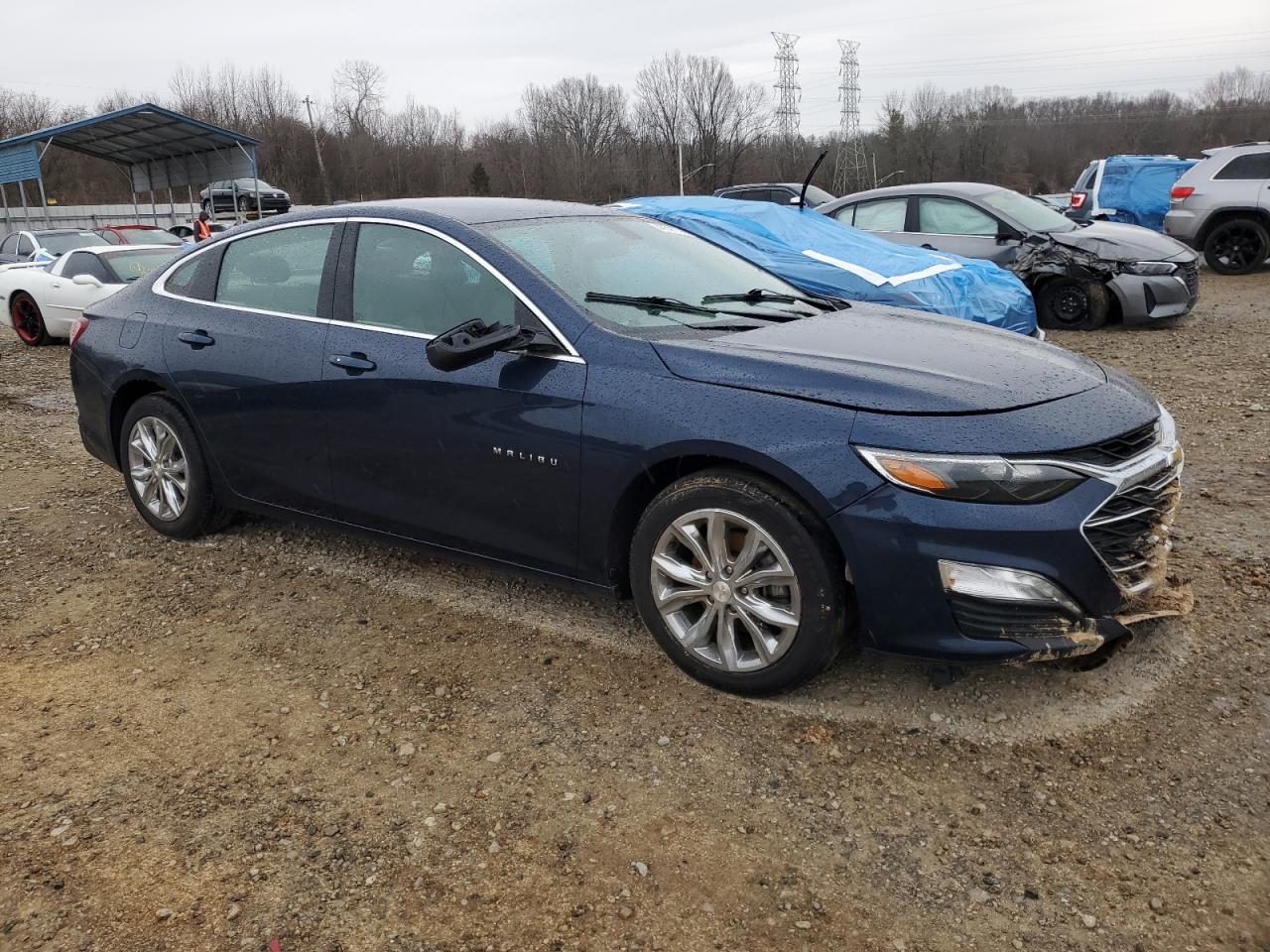 2021 Chevrolet Malibu VIN 1G1ZD5ST5MF029926 Copart auction photo, front end damage thumbnail 4