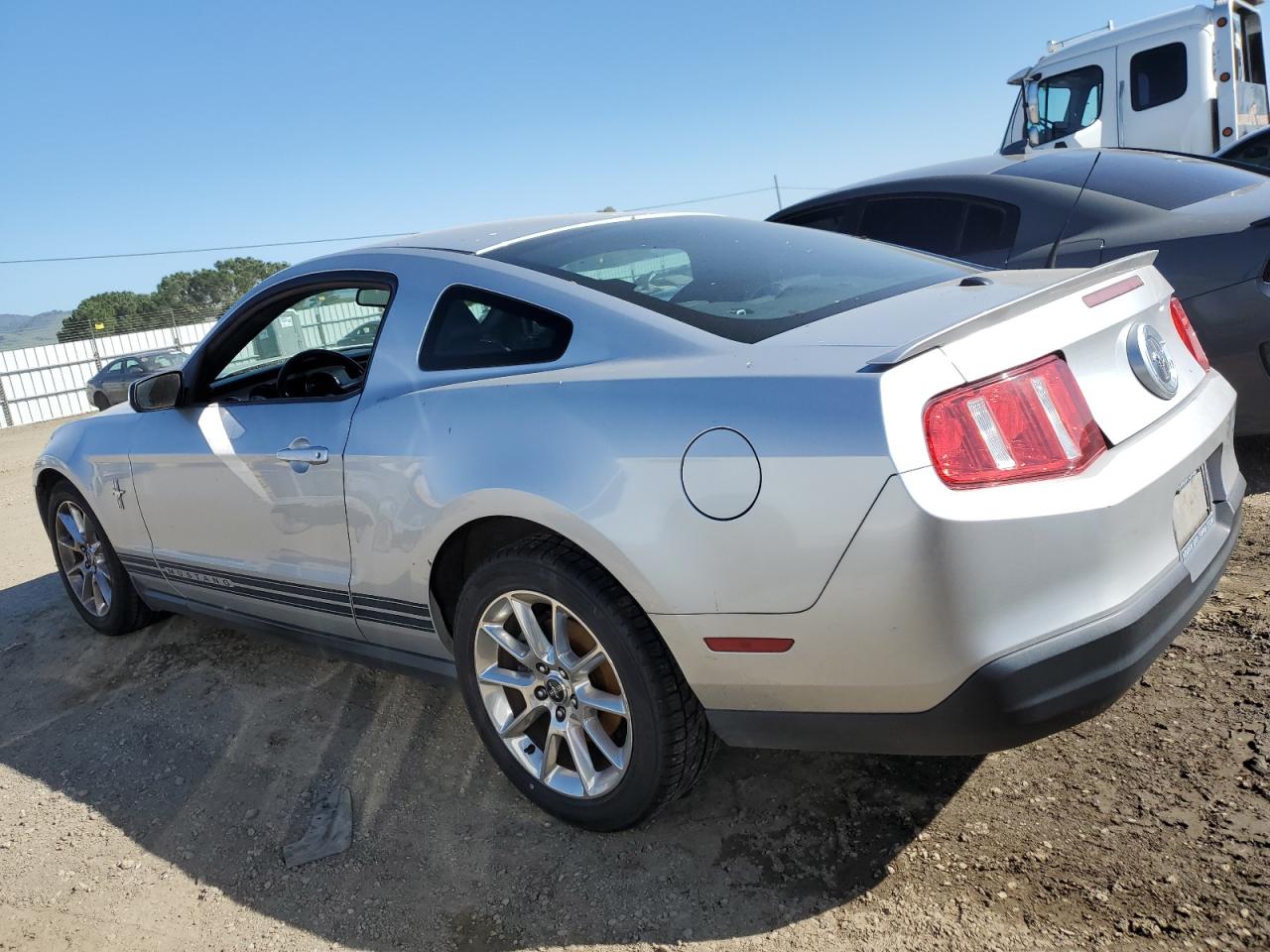2010 Ford Mustang VIN 1ZVBP8AN2A5132496 Copart auction photo, side damage thumbnail 2