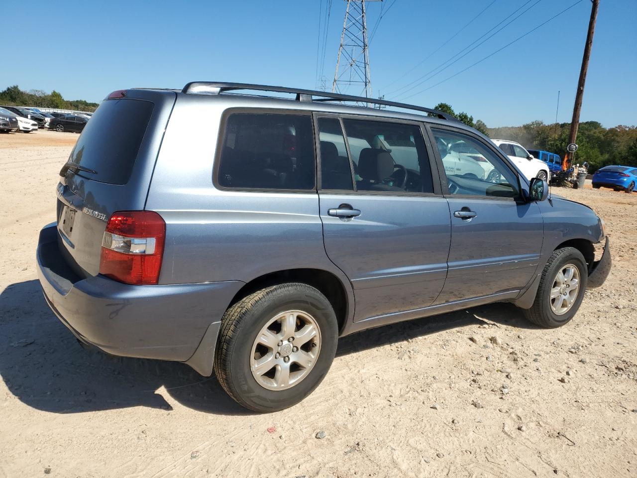 2006 Toyota Highlander VIN JTEGP21A860118413 Copart auction photo, front end / mechanical damage thumbnail 3