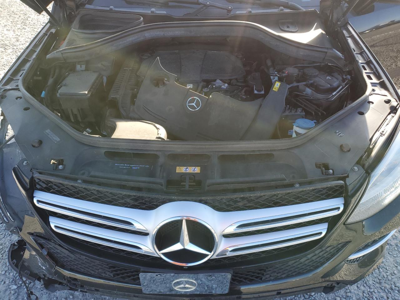 2017 Mercedes-Benz GLE VIN 4JGDA5HB7HA956496 Copart auction photo, front end damage thumbnail 12