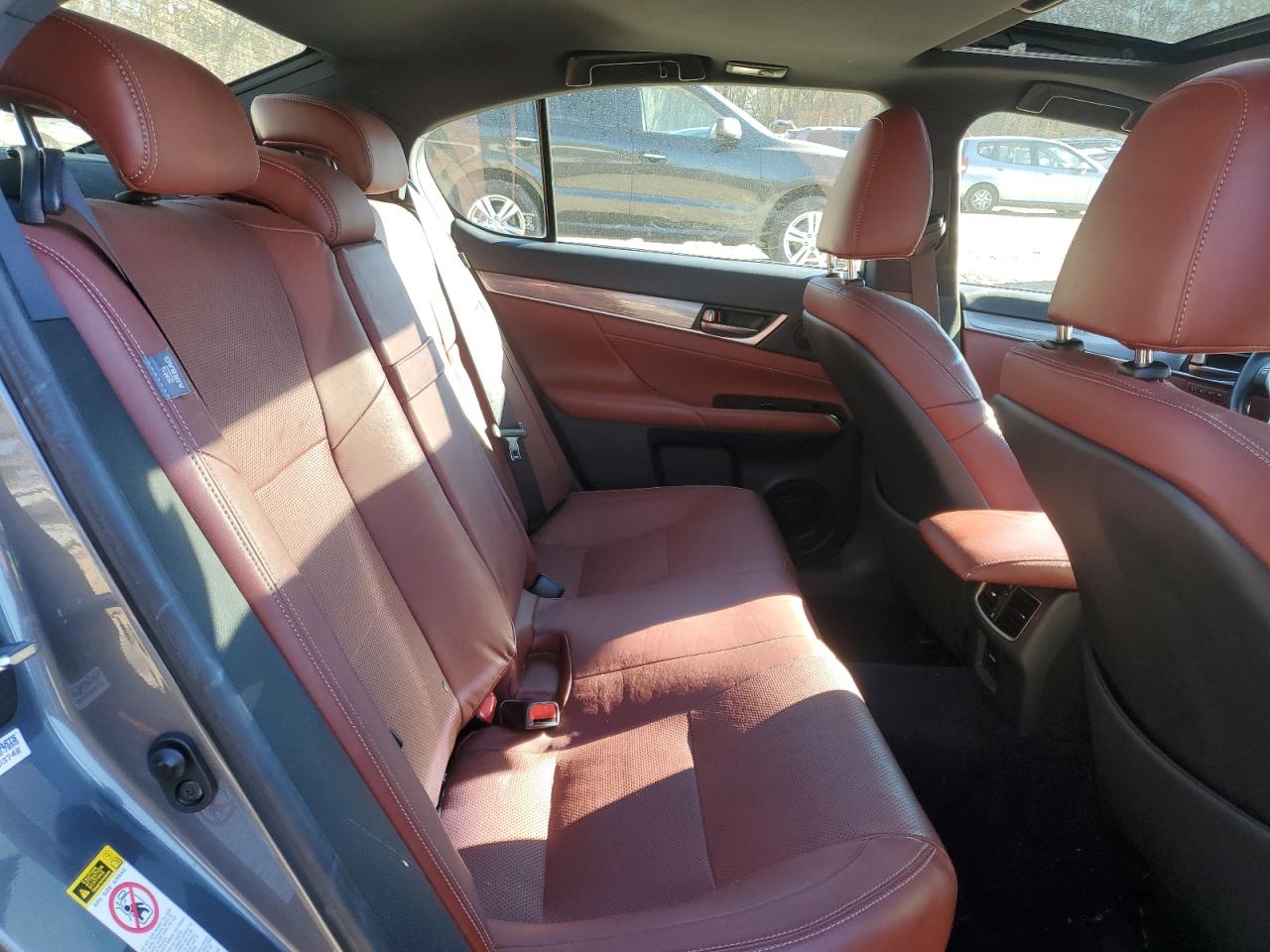 2013 Lexus GS VIN JTHBE1BLXD5020982 Copart auction photo, front end / rear end damage thumbnail 10