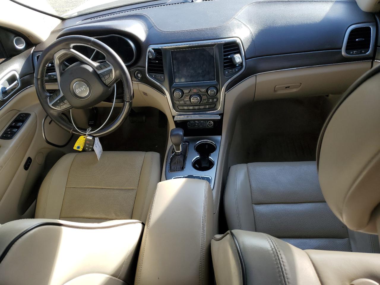 2018 Jeep Grand Cherokee VIN 1C4RJFCG3JC183667 Copart auction photo, front end / side damage thumbnail 8
