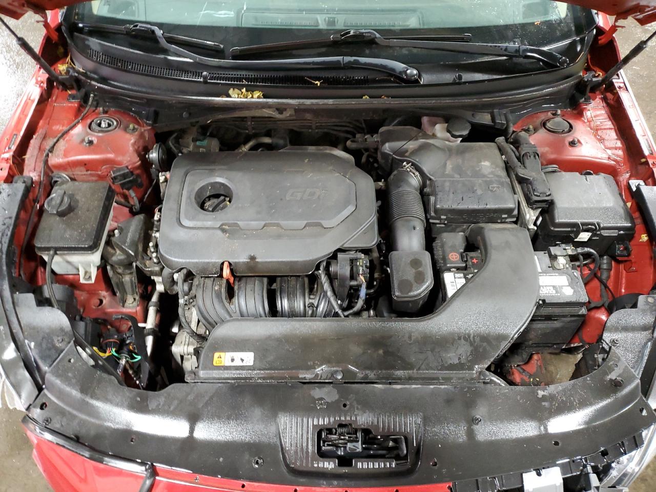 2017 Hyundai Sonata VIN 5NPE34AF1HH581966 Copart auction photo, front end damage thumbnail 12