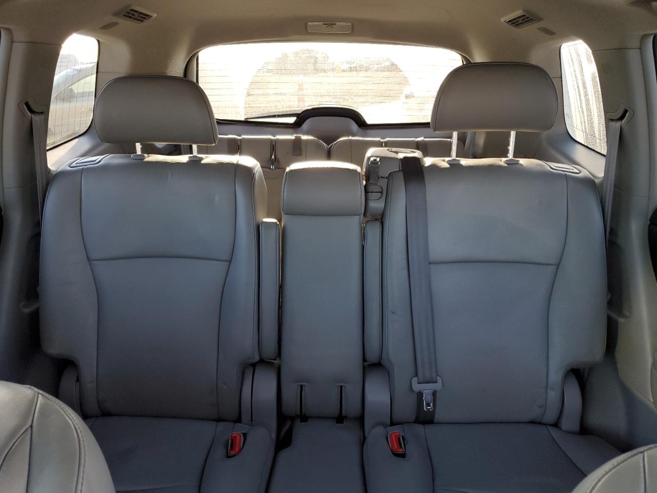 2012 Toyota Highlander VIN 5TDBK3EH1CS126999 Copart auction photo, water/flood damage thumbnail 10