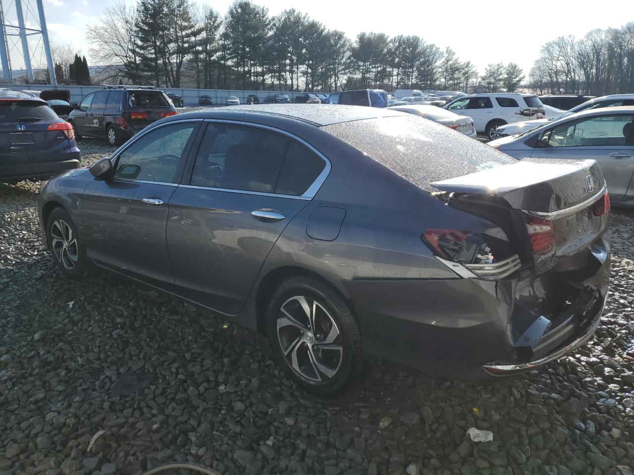 2017 Honda Accord VIN 1HGCR2F32HA298204 Copart auction photo, rear end damage thumbnail 2