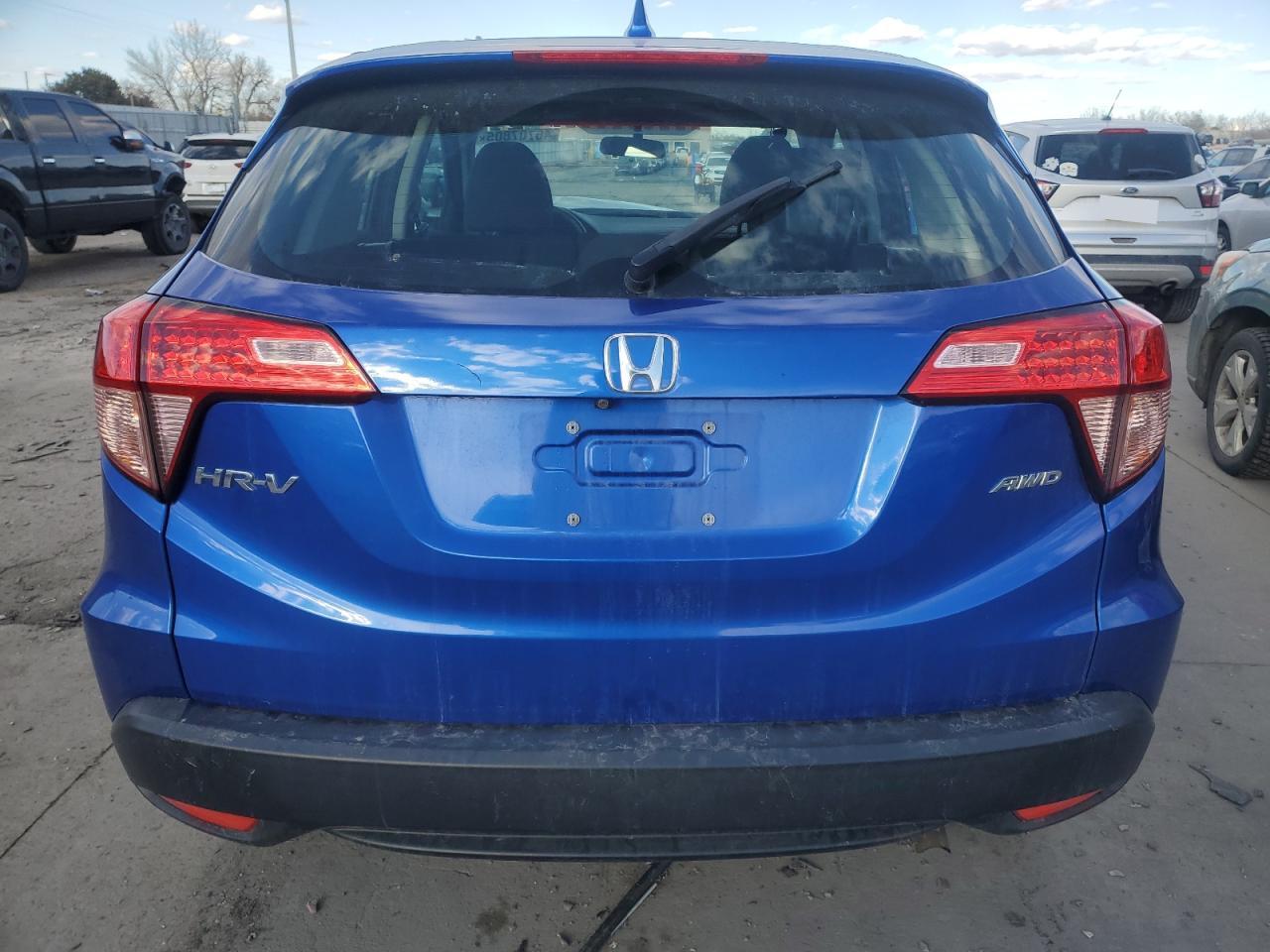 2018 Honda HR-V VIN 3CZRU6H30JG725005 Copart auction photo, front end damage thumbnail 6