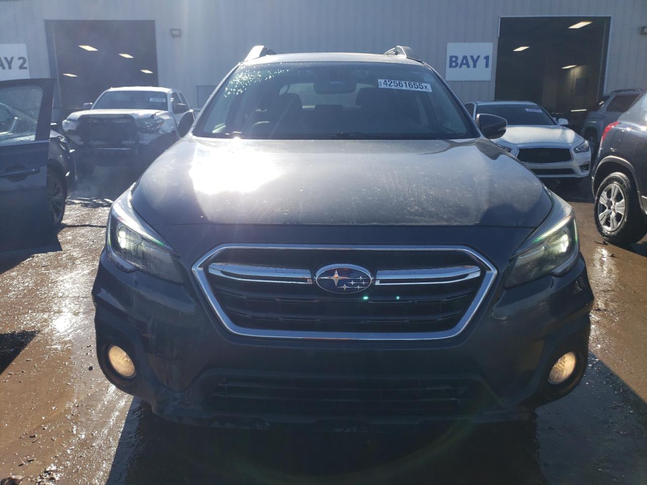2019 Subaru Outback VIN 4S4BSANC4K3356704 Copart auction photo, rear end damage thumbnail 5