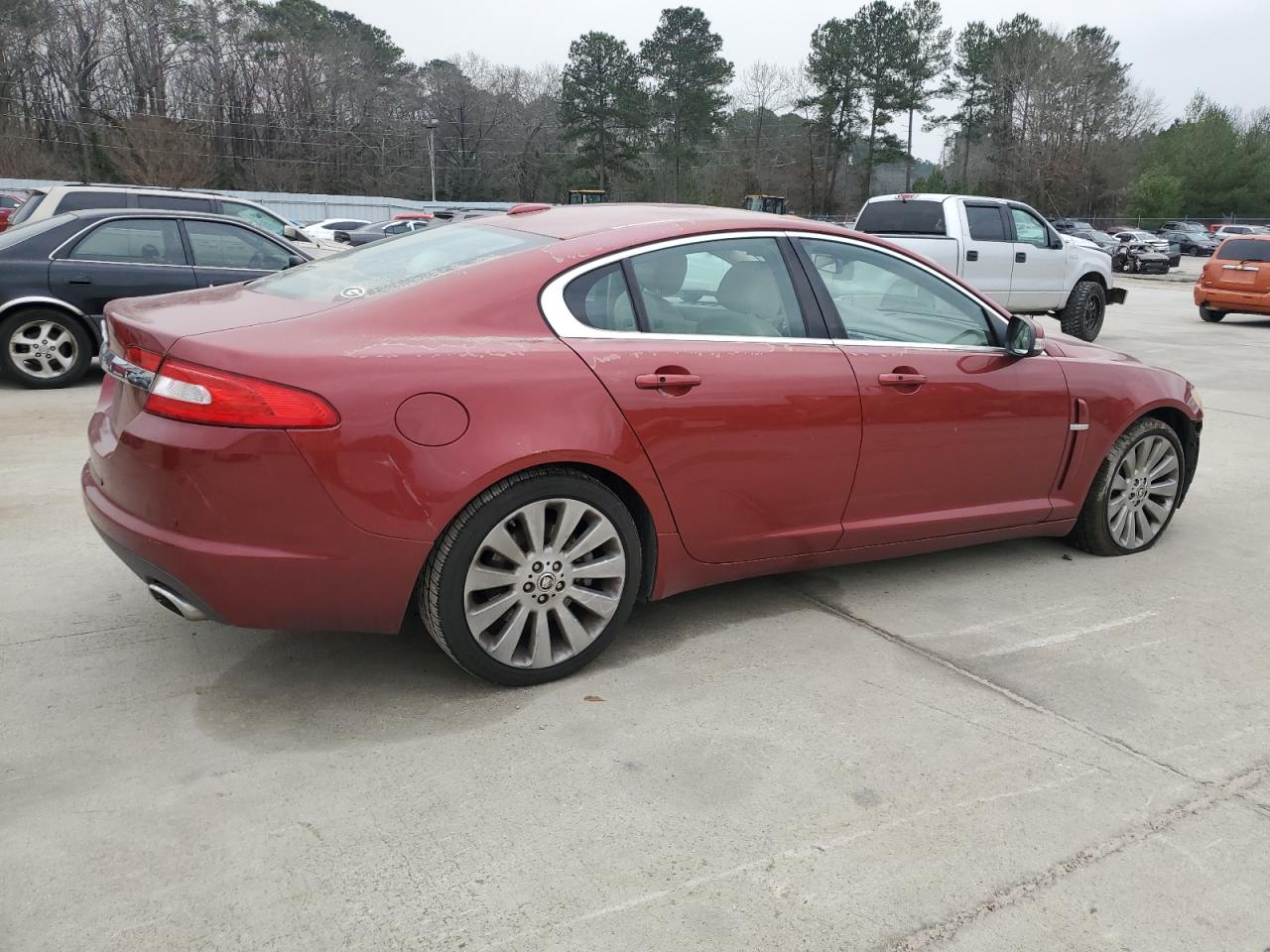2009 Jaguar XF VIN SAJWA06B89HR46542 Copart auction photo, front end damage thumbnail 3