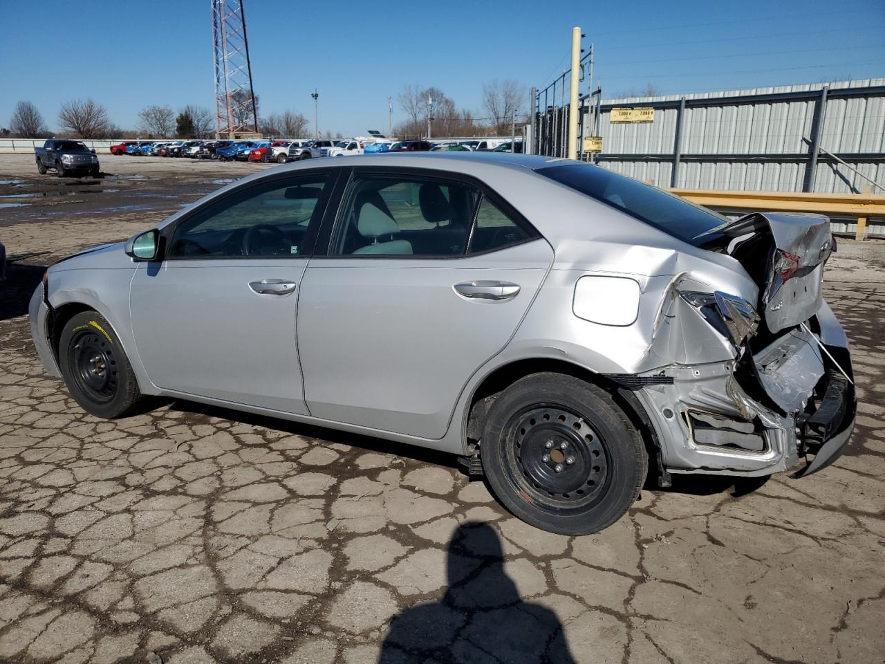 2015 Toyota Corolla VIN 2T1BURHE5FC405254 Copart auction photo, rear end / front end damage thumbnail 2