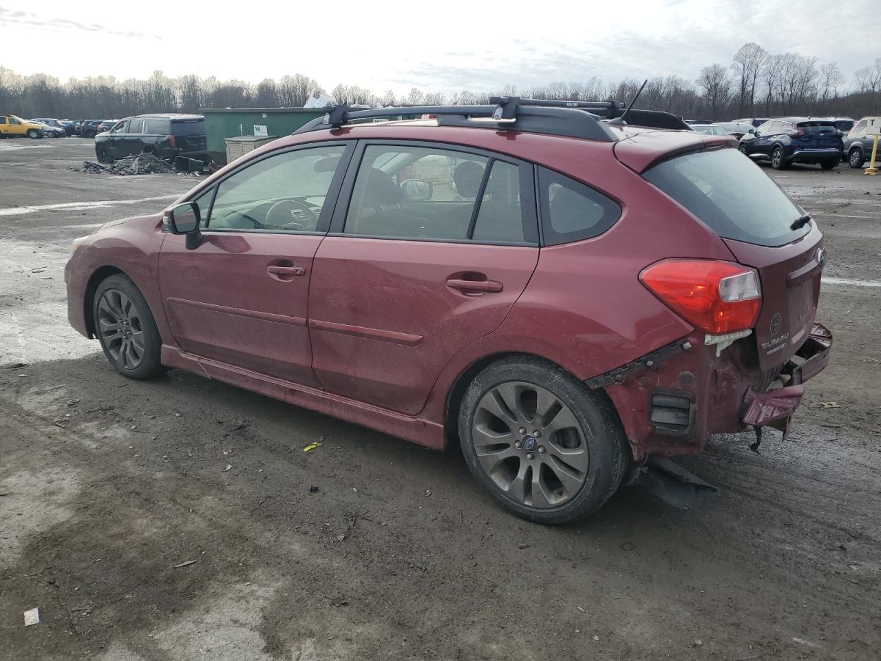 2015 Subaru Impreza VIN JF1GPAT67F9320071 Copart auction photo, rear end / front end damage thumbnail 2
