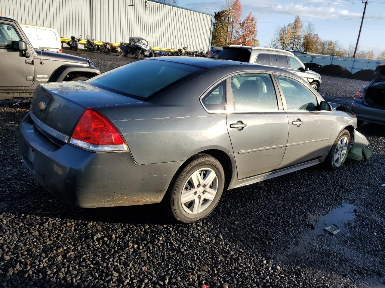 2010 Chevrolet Impala VIN 2G1WA5EN4A1226601 Copart auction photo, front end / side damage thumbnail 3