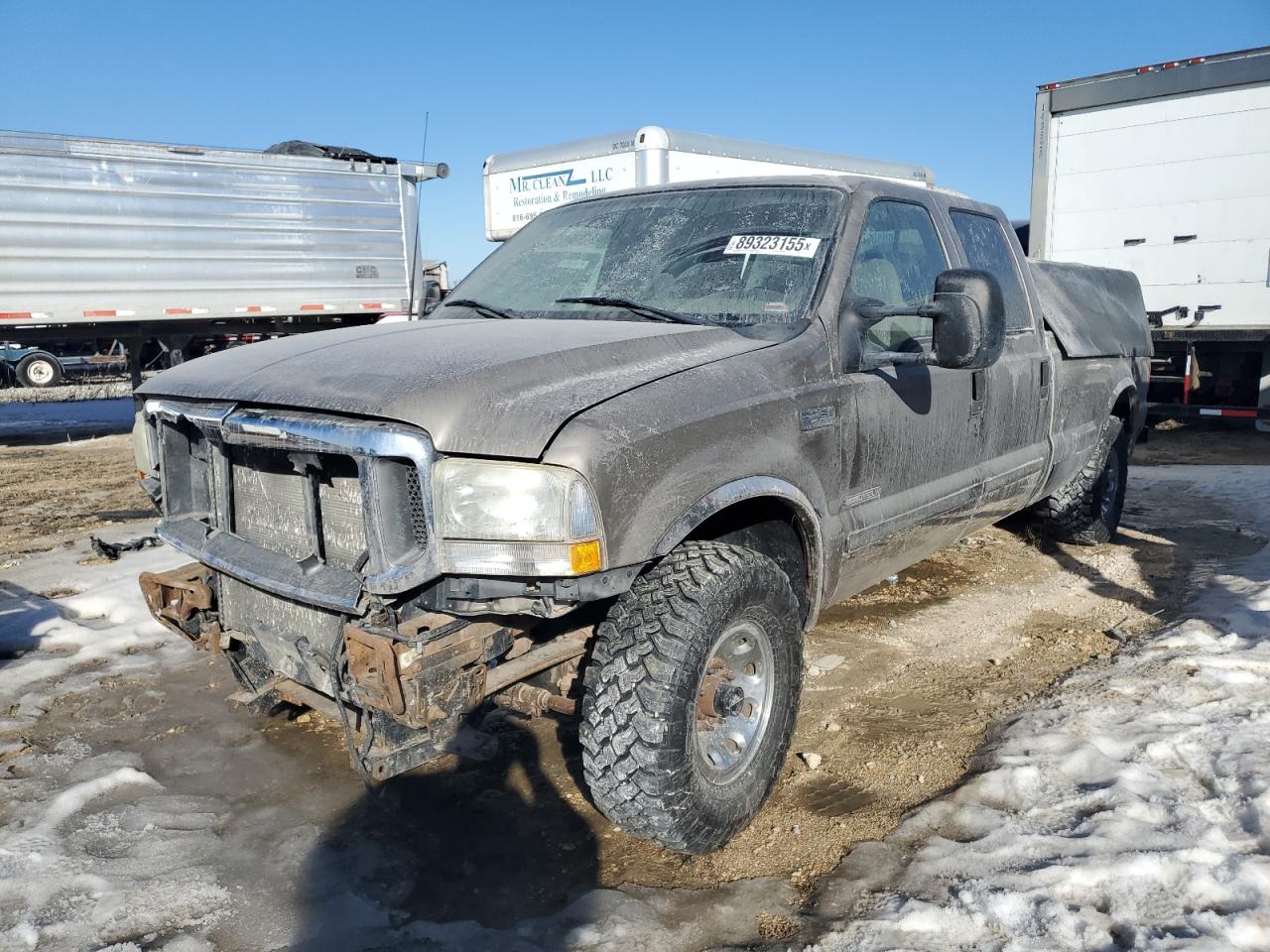 2002 Ford F350 VIN 1FTSW31F02EB73633