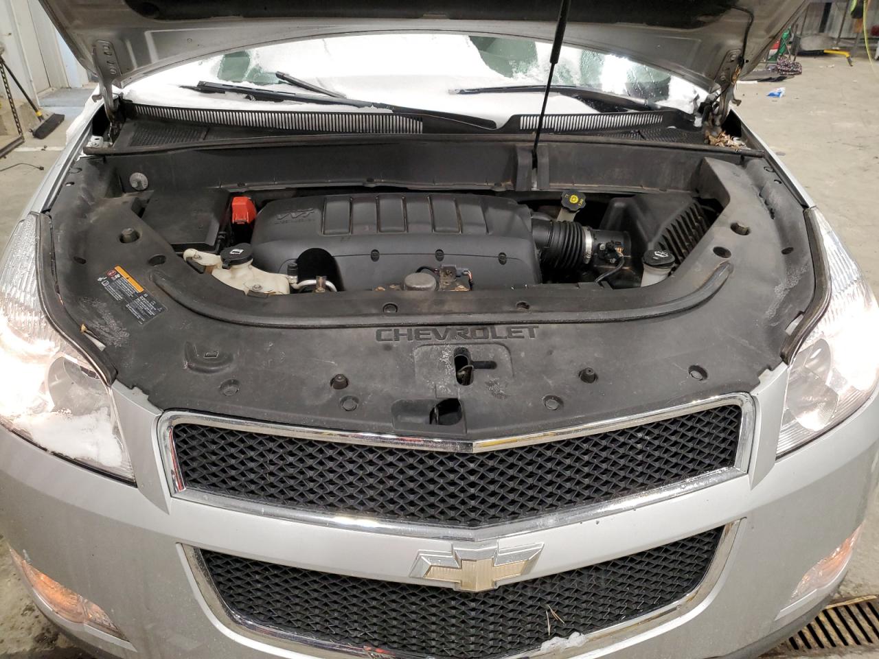 2012 Chevrolet Traverse VIN 1GNKRFED6CJ376298 Copart auction photo, front end damage thumbnail 12
