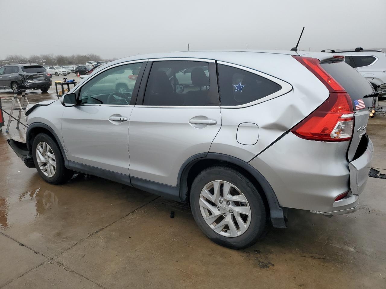 2015 Honda CR-V VIN 3CZRM3H59FG710400 Copart auction photo, front end / rear end damage thumbnail 2