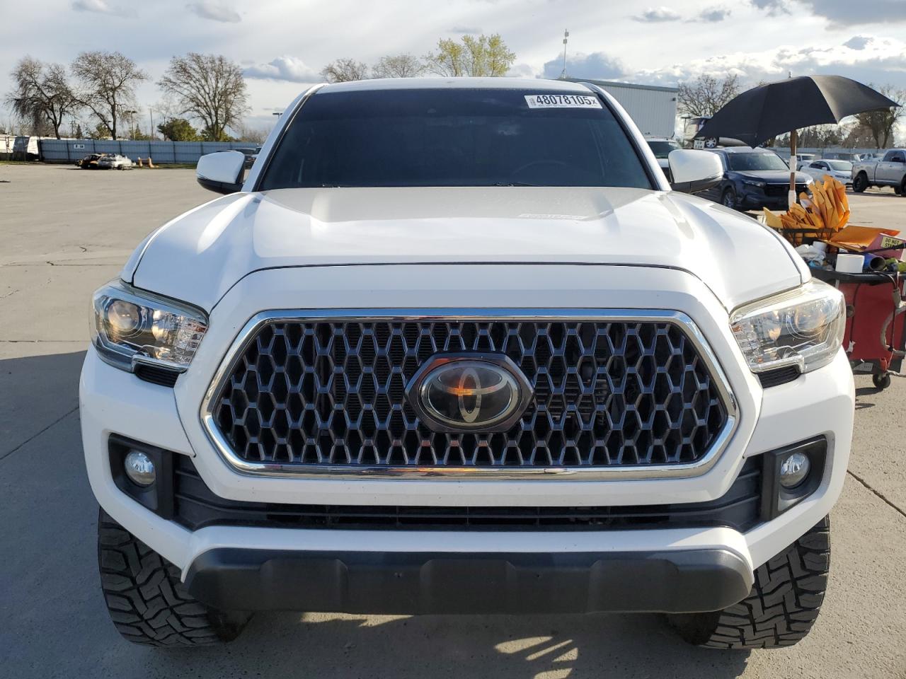 2019 Toyota Tacoma VIN 3TMCZ5AN4KM269788 Copart auction photo, rear end damage thumbnail 7