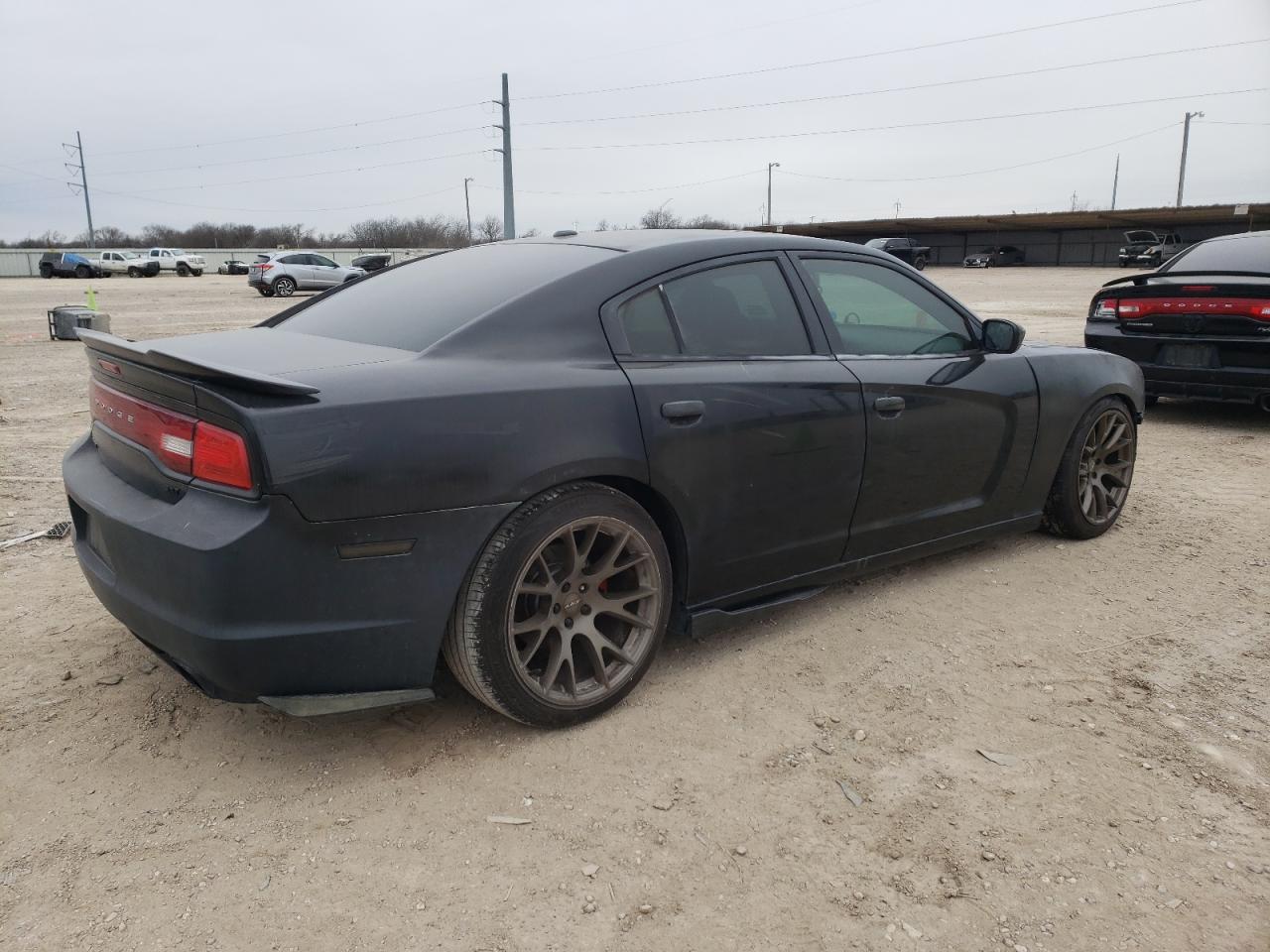 2014 Dodge Charger VIN 2C3CDXHG4EH123867 Copart auction photo, front end damage thumbnail 3