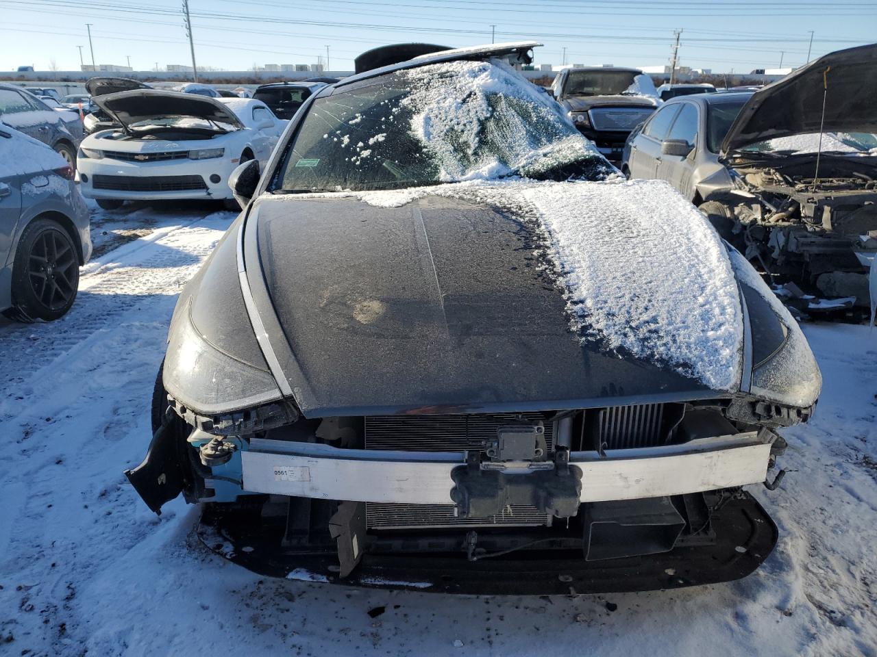 2022 Hyundai Sonata VIN 5NPEJ4J28NH140012 Copart auction photo, all over damage thumbnail 5
