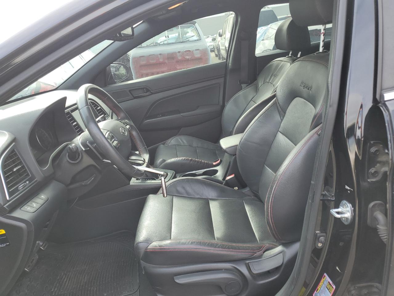 2018 Hyundai Elantra VIN KMHD04LB4JU599349 Copart auction photo, undercarriage / all over damage thumbnail 7
