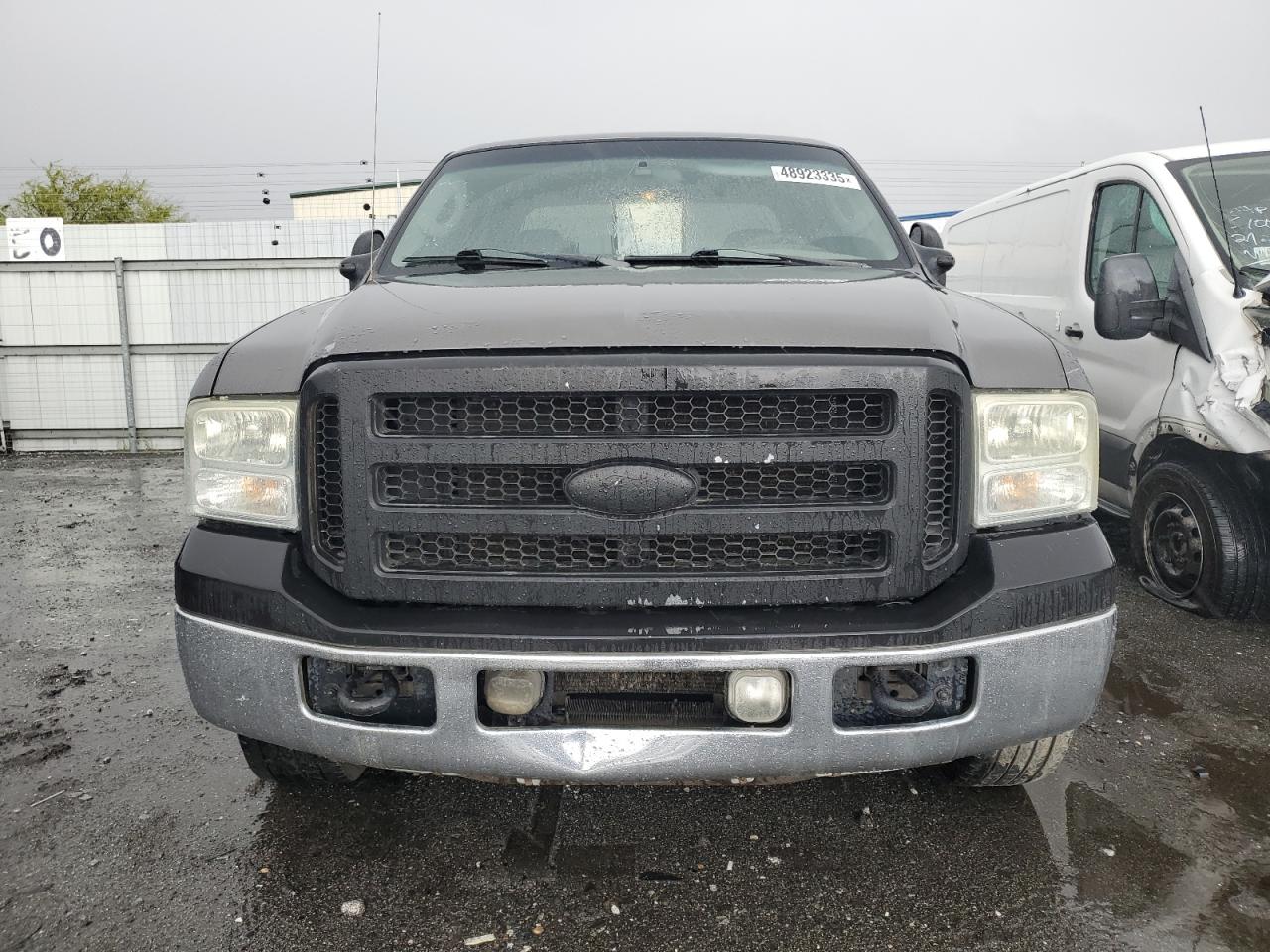 2005 Ford F350 VIN 1FTWW30P25EA72576 Copart auction photo, rear end damage thumbnail 5