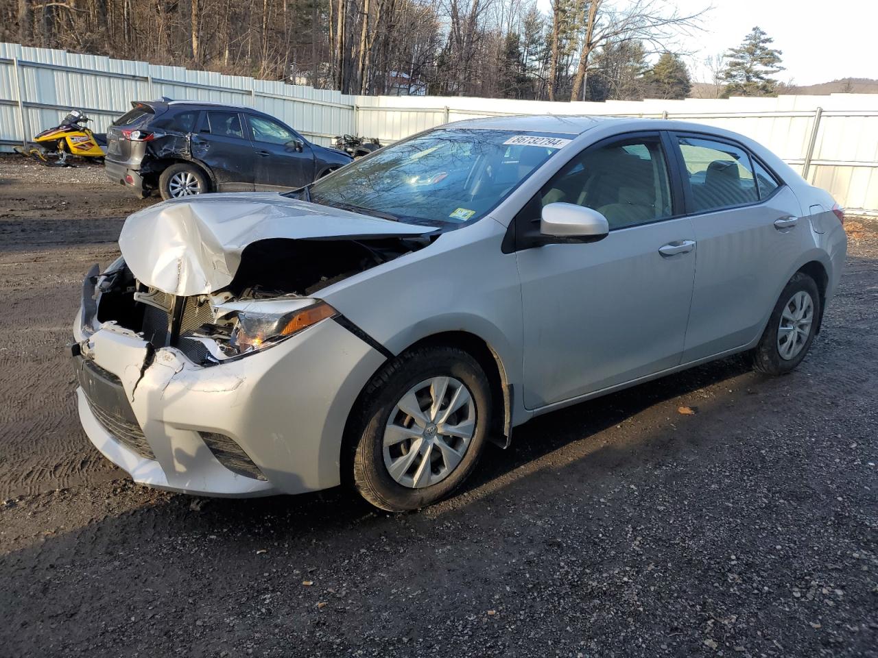 2015 Toyota Corolla VIN 2T1BURHE4FC356919