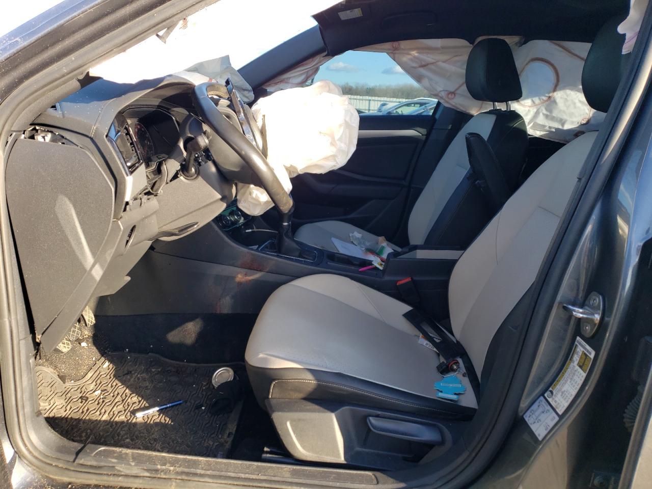 2021 Volkswagen Jetta VIN 3VWN57BU3MM018024 Copart auction photo, front end / side damage thumbnail 7