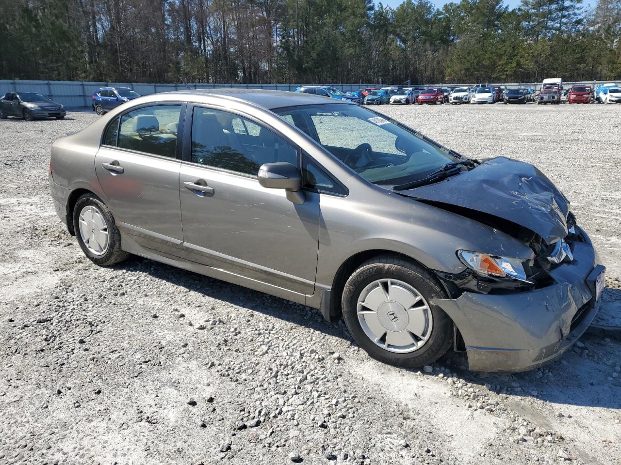 2008 Honda Civic VIN JHMFA362X8S010423 Copart auction photo, front end damage thumbnail 4