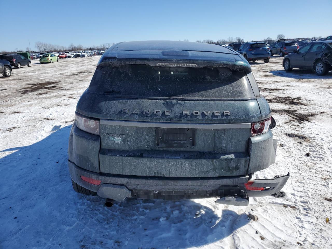 2013 Land Rover Range Rover VIN SALVP2BG3DH818572 Copart auction photo, rear end / side damage thumbnail 6