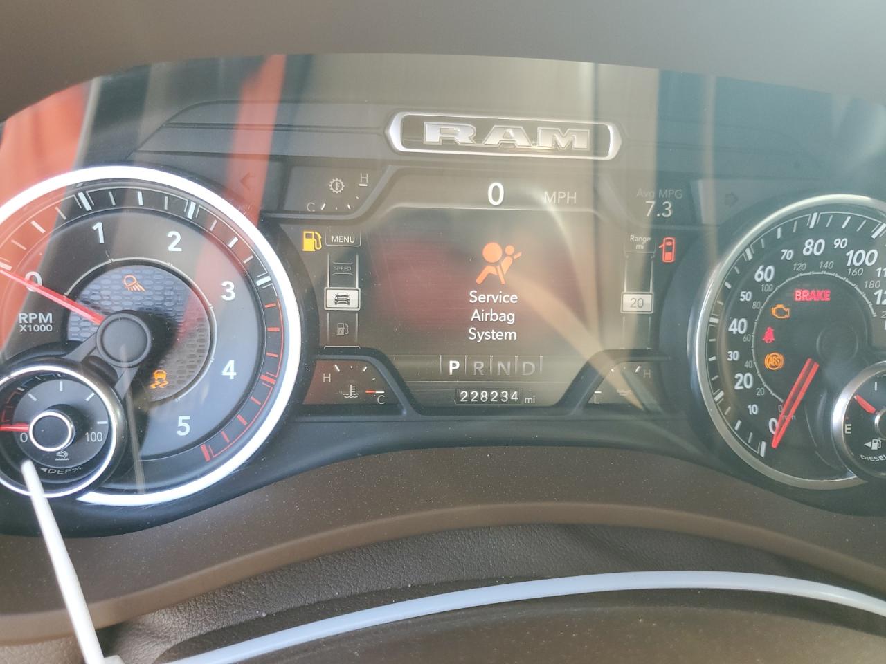 2020 RAM 3500 VIN 3C63RRJL9LG233088 Copart auction photo, rear end / mechanical damage thumbnail 9