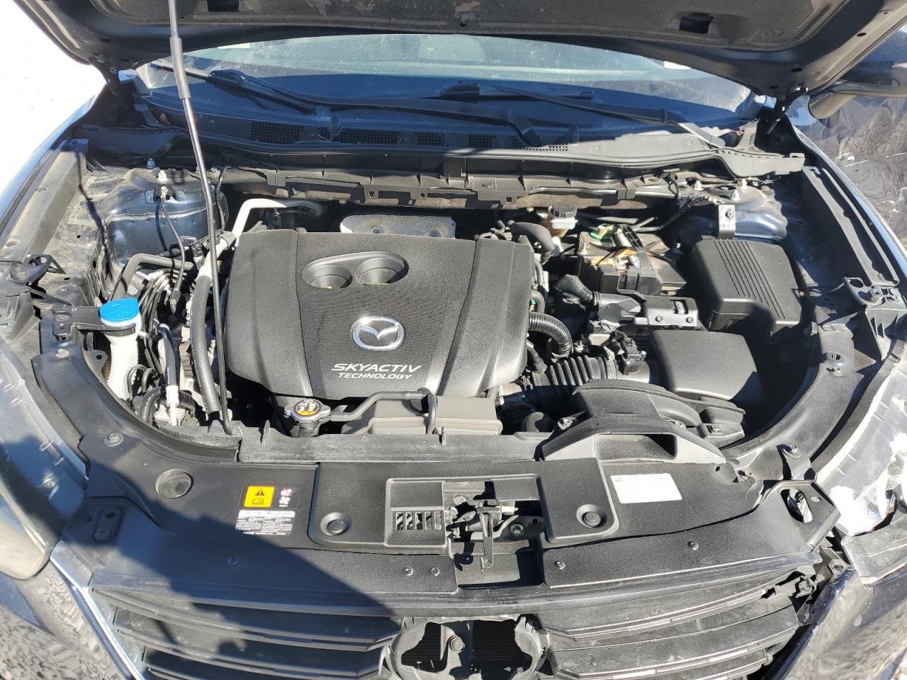 2016 Mazda CX-5 VIN JM3KE2DY0G0669182 Copart auction photo, side / front end damage thumbnail 12