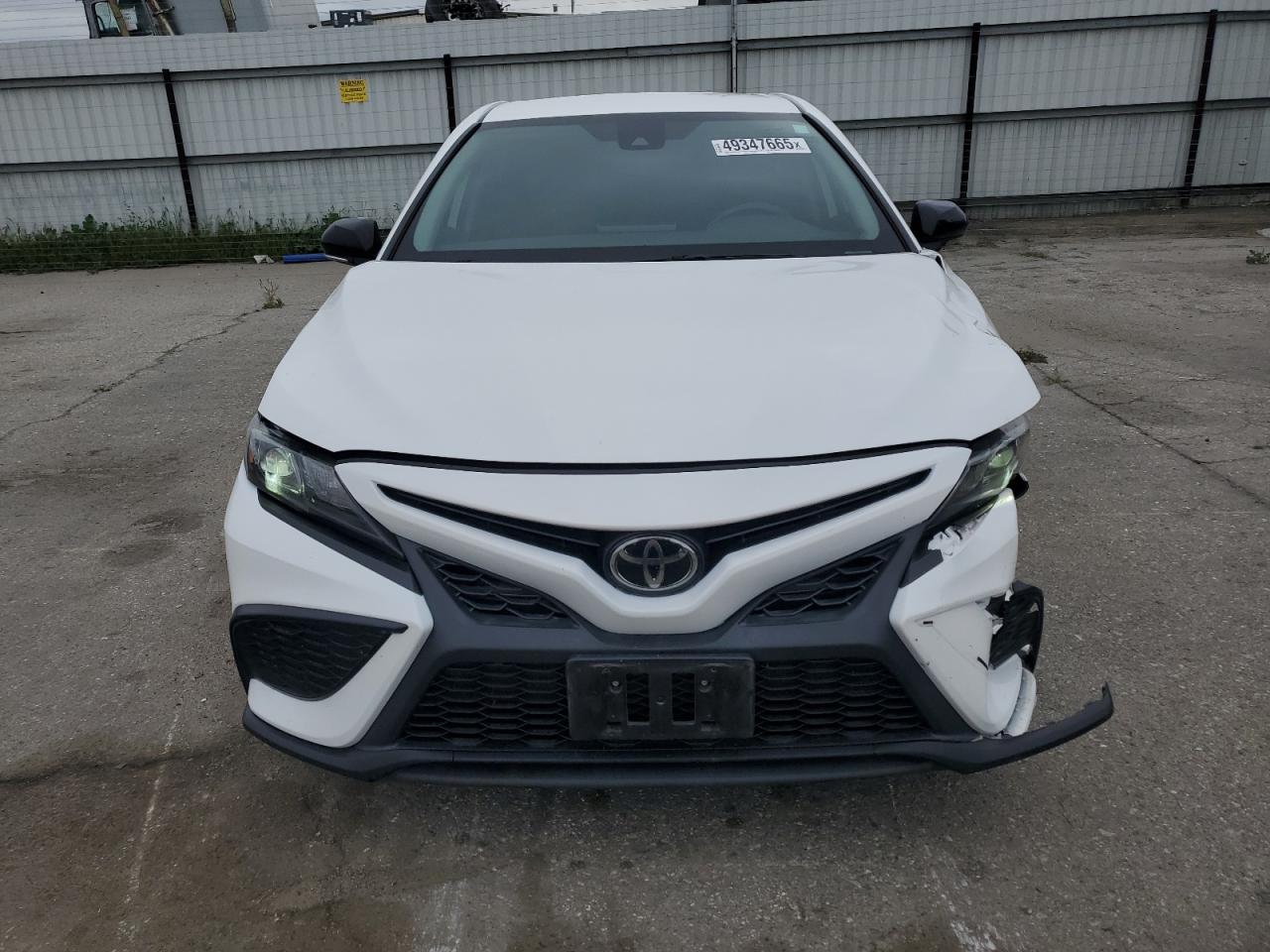 2022 Toyota Camry VIN 4T1G11AK4NU056889 Copart auction photo, front end damage thumbnail 5