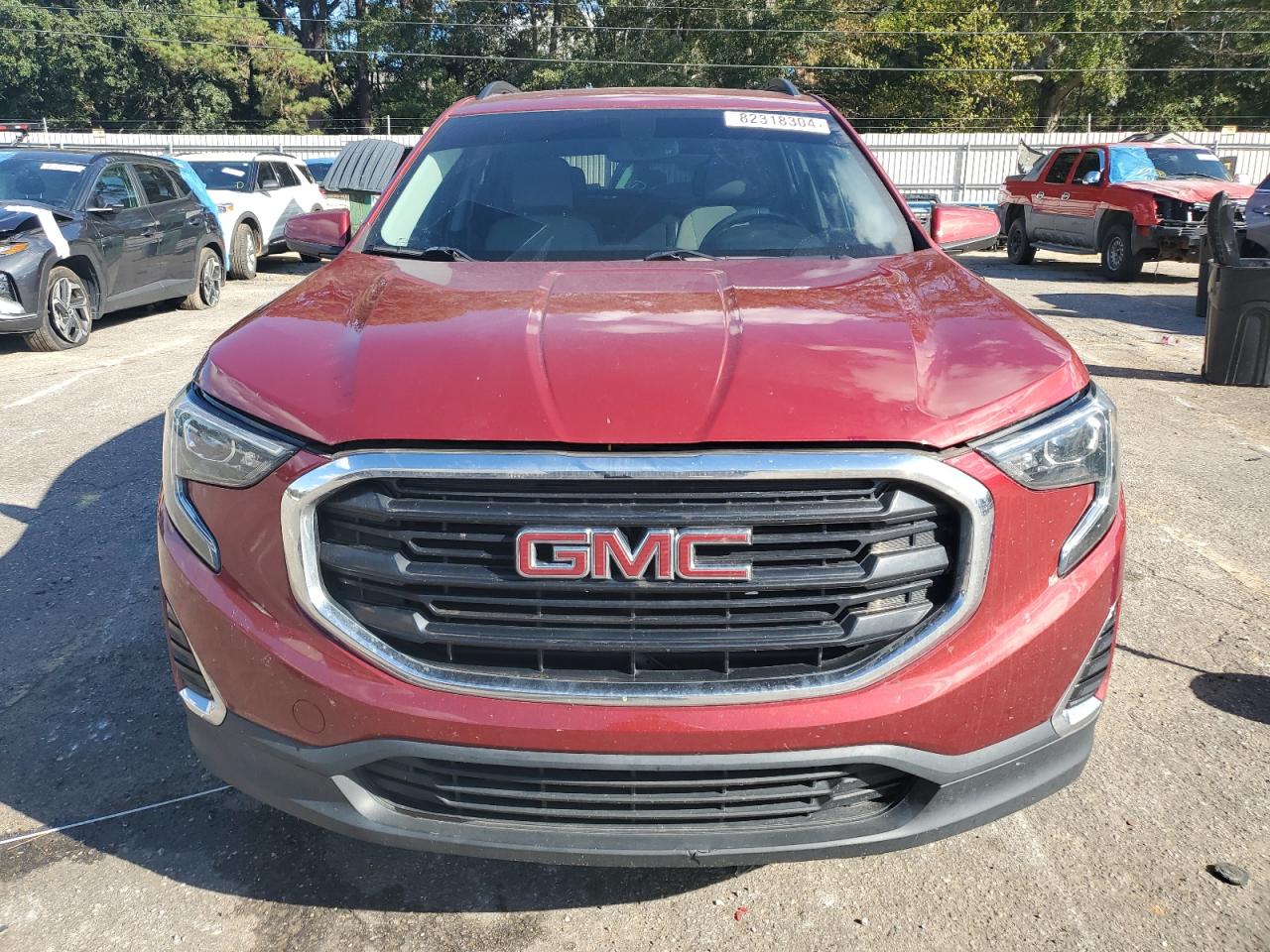 2018 GMC Terrain VIN 3GKALMEV1JL413884 Copart auction photo, rear end damage thumbnail 5