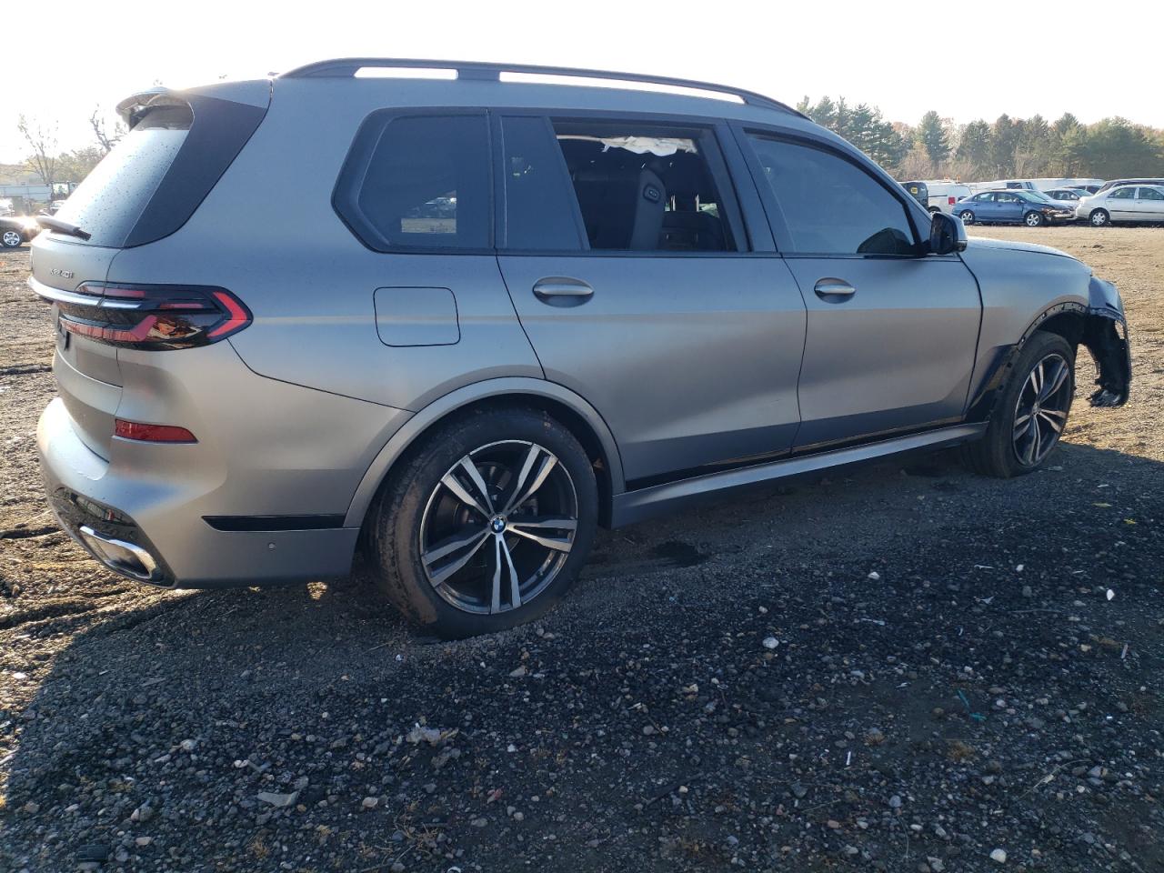 2023 BMW X7 VIN 5UX23EM07P9M76127 Copart auction photo, rollover / all over damage thumbnail 3