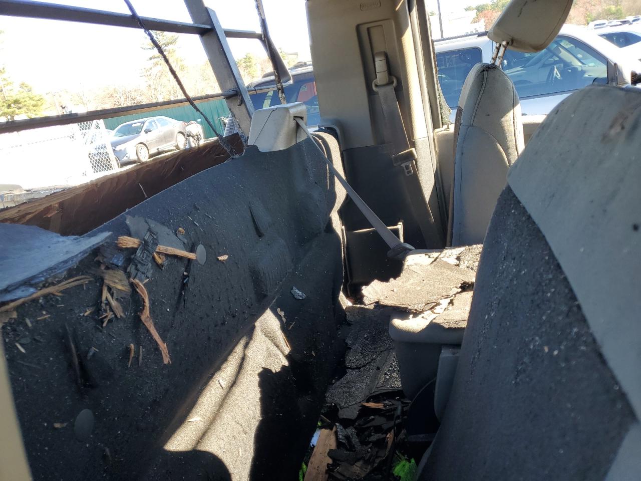 2017 Ford F250 VIN 1FTBF2B63HEB49084 Copart auction photo, burn damage thumbnail 10