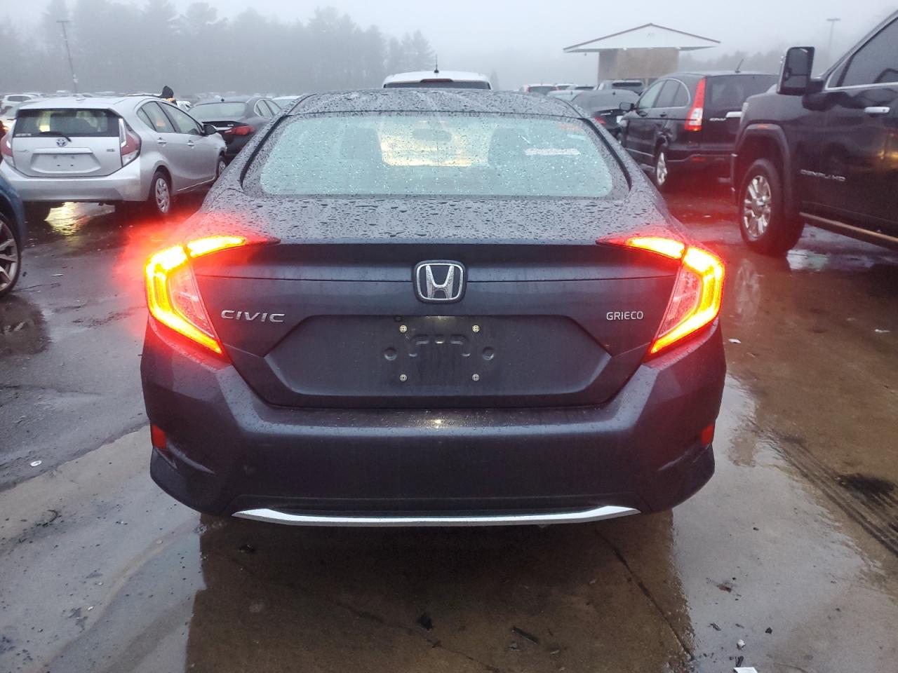 2019 Honda Civic VIN 2HGFC2F6XKH588174 Copart auction photo, front end damage thumbnail 6