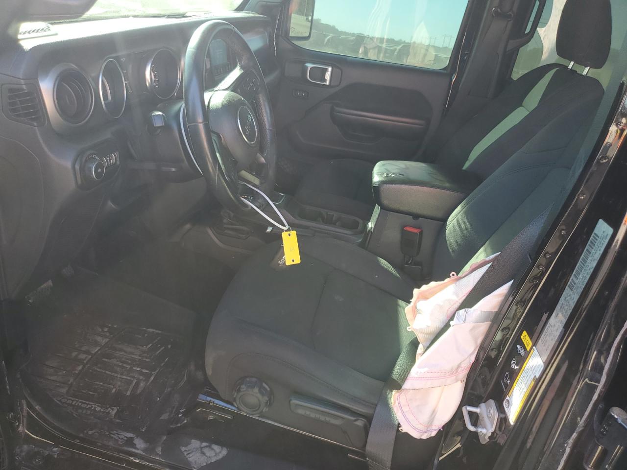 2020 Jeep Wrangler VIN 1C4HJXDG4LW237480 Copart auction photo, side damage thumbnail 7