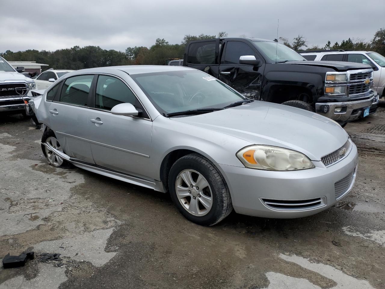 2013 Chevrolet Impala VIN 2G1WF5E31D1262265 Copart auction photo, rear end damage thumbnail 4