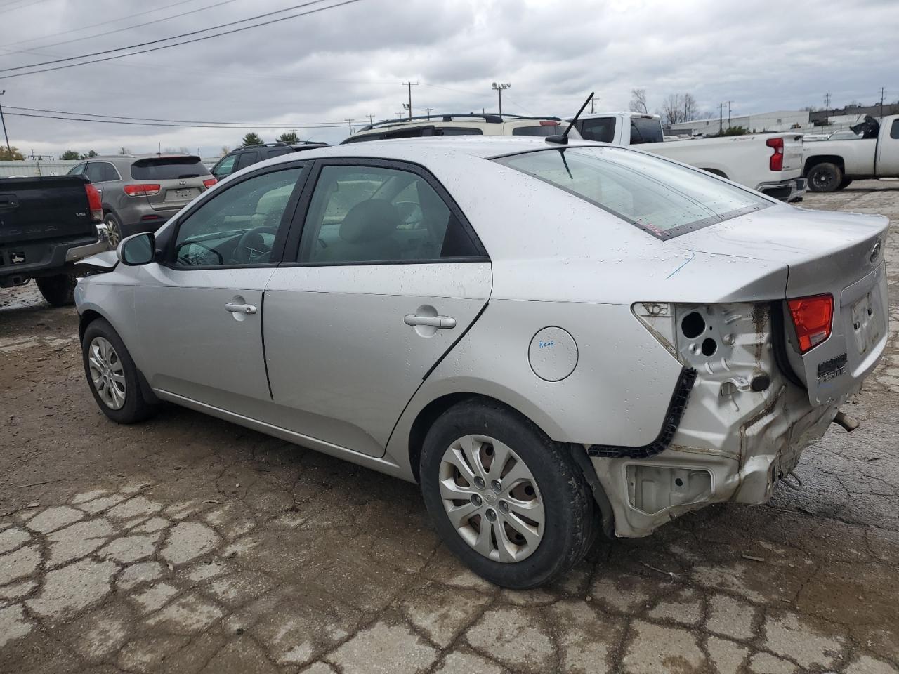 2013 KIA Forte VIN KNAFT4A23D5677414 Copart auction photo, all over damage thumbnail 2