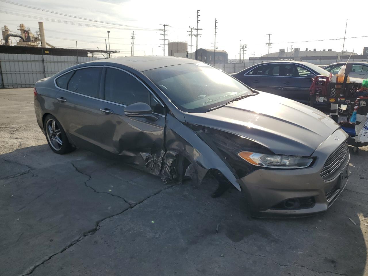 2013 Ford Fusion VIN 3FA6P0K97DR209197 Copart auction photo, all over / undercarriage damage thumbnail 4