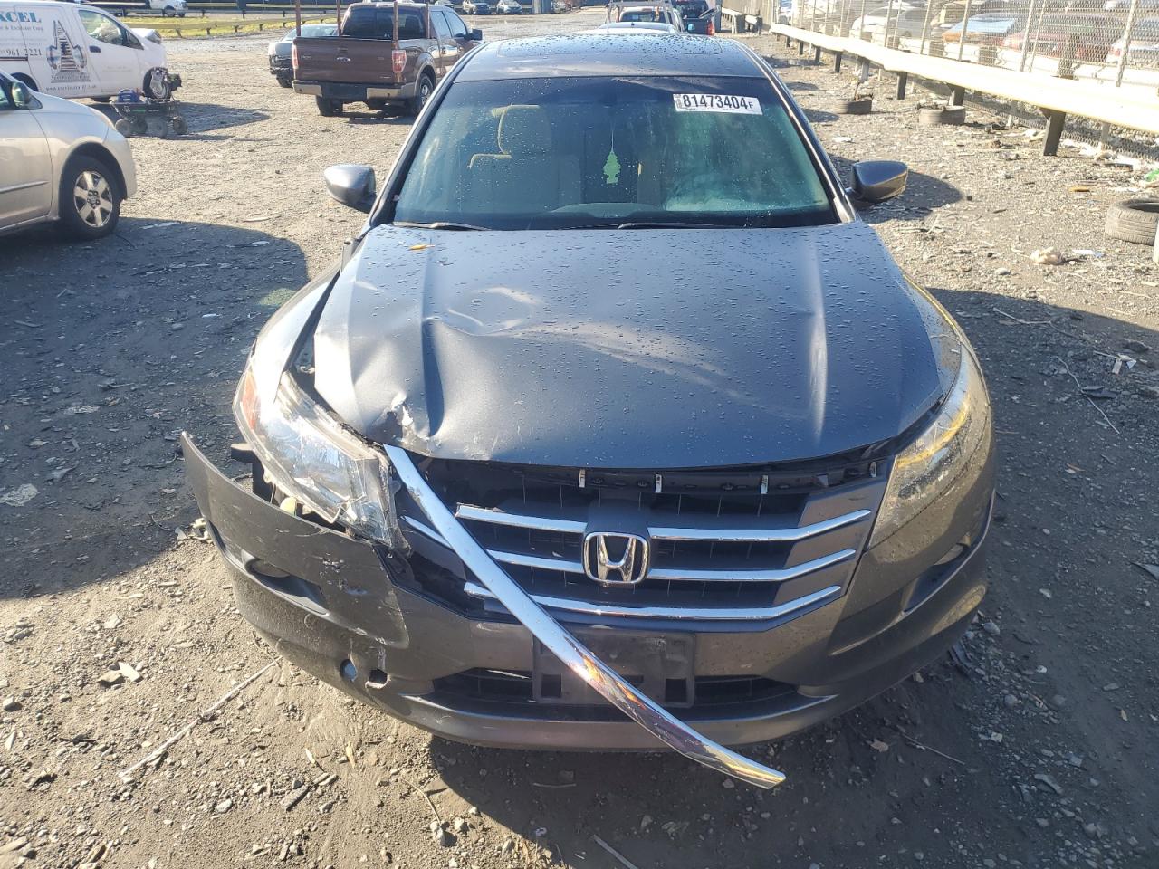 2012 Honda Crosstour VIN 5J6TF1H3XCL000648 Copart auction photo, front end damage thumbnail 5