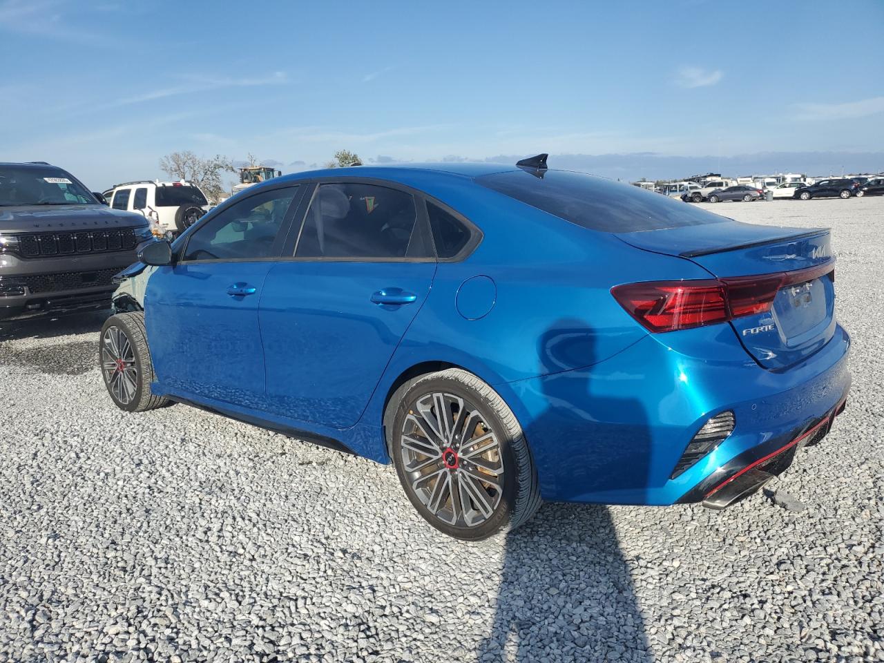 2023 KIA Forte VIN 3KPF44AC4PE593717 Copart auction photo, front end damage thumbnail 2