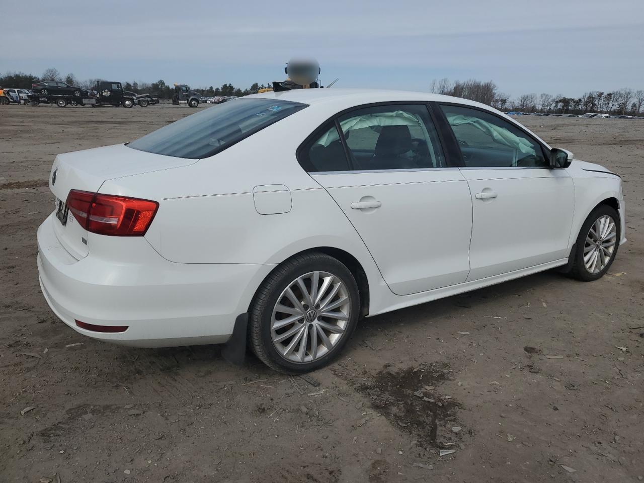 2015 Volkswagen Jetta VIN 3VWD17AJXFM348440 Copart auction photo, front end / minor dent/scratches damage thumbnail 3