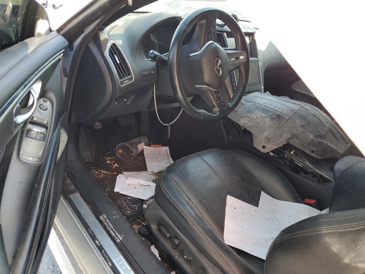 2019 Infiniti Q60 VIN JN1EV7EK6KM230909 Copart auction photo, rollover damage thumbnail 8
